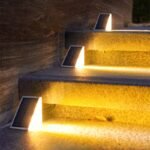 ZRE-LED Solar step light Garden light outdoor waterproof led garden landscape decoration stairway light