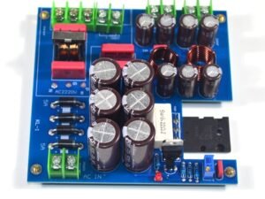 ZRE-MOTR T43 TL431 LM317 high power fever linear audio amplifier power regulator board 6A high current rectification regulator