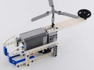 ZRE-RBT Technical MOC Robot Toy Set Pinwheel Bricks Kit AA Battery Box M Motor Compatible with legoeds Building Block Power Up 8883 8881