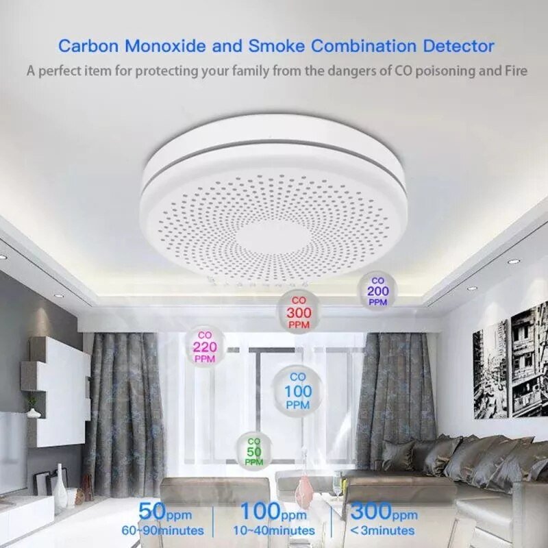 Tuya-WIFI-Smoke-and-Carbon-Monoxide-Combination-Detector-Fire-Alarm-Sensor-85dB-Alarm-Real-Time-App