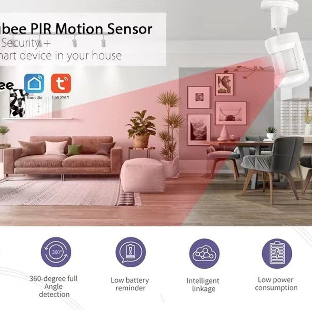 Tuya-ZigBee-Smart-Human-Body-Sensor-Smart-Home-Motion-Sensor-110-Wide-View-Low-Battery-Notification