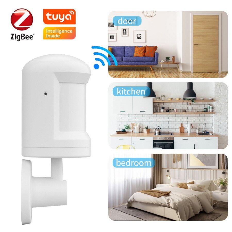 Tuya-Zigbee-PIR-Motion-Sensor-Detector-Movement-Alarm-Smart-Life-APP-Wireless-Home-Security-Protection-Work