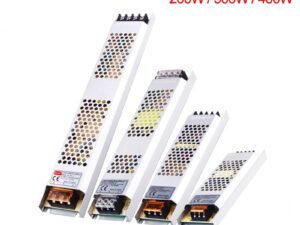 ZRE-TRNSF Ultra Thin LED Power Supply DC 12V 24V Lighting Transformers 60W 100W 150W 200W 300W 400W AC180-260V Driver For LED Strip Lights
