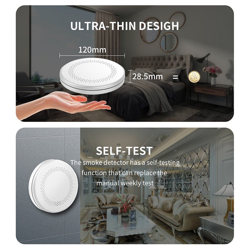 Ultra-Thin-WiFi-Function-Tuya-And-Smart-Life-Home-Safety-Smoke-Detector-Sensor-Kitchen-Sound-Alarm