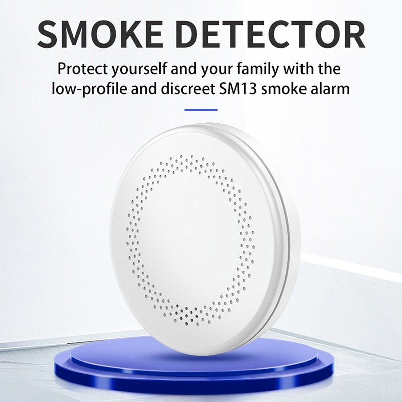 Ultra-Thin-WiFi-Function-Tuya-And-Smart-Life-Home-Safety-Smoke-Detector-Sensor-Kitchen-Sound-Alarm