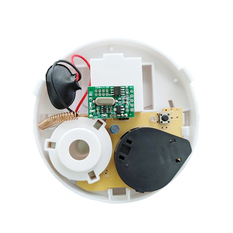 Wireless-Fire-Protection-Smoke-Detector-Portable-Smoke-Alarm-Sensor-433MHz-EV1527-for-Office-Home-Security-Fire